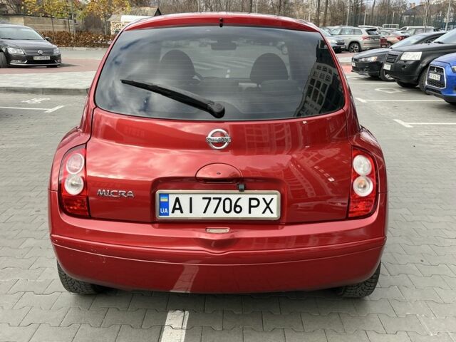 Красный Ниссан Микра, объемом двигателя 1.4 л и пробегом 135 тыс. км за 5450 $, фото 5 на Automoto.ua