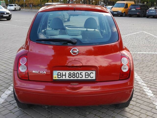 Красный Ниссан Микра, объемом двигателя 1.24 л и пробегом 95 тыс. км за 5999 $, фото 3 на Automoto.ua