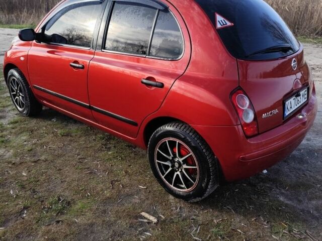 Красный Ниссан Микра, объемом двигателя 1.2 л и пробегом 157 тыс. км за 5650 $, фото 3 на Automoto.ua
