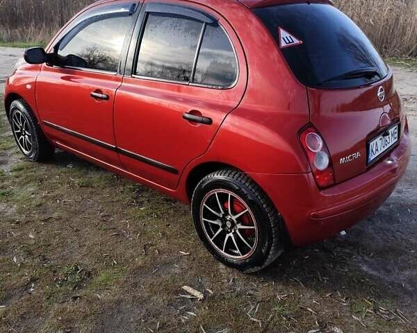 Красный Ниссан Микра, объемом двигателя 1.2 л и пробегом 157 тыс. км за 5650 $, фото 2 на Automoto.ua