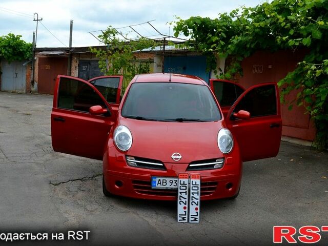 Червоний Ніссан Мікра, об'ємом двигуна 1.2 л та пробігом 137 тис. км за 5650 $, фото 1 на Automoto.ua