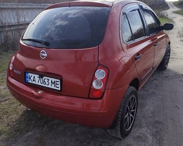 Красный Ниссан Микра, объемом двигателя 1.2 л и пробегом 157 тыс. км за 5650 $, фото 1 на Automoto.ua