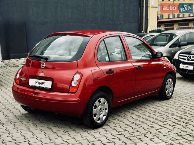 Красный Ниссан Микра, объемом двигателя 1.24 л и пробегом 95 тыс. км за 6700 $, фото 4 на Automoto.ua
