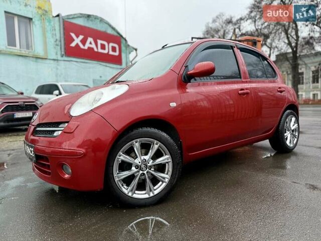 Червоний Ніссан Мікра, об'ємом двигуна 1.4 л та пробігом 121 тис. км за 6350 $, фото 1 на Automoto.ua
