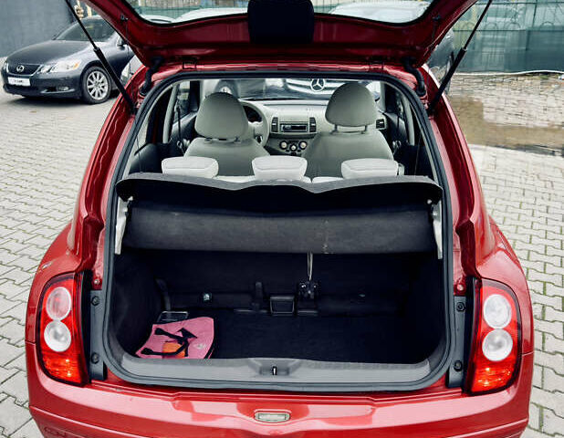 Красный Ниссан Микра, объемом двигателя 1.24 л и пробегом 95 тыс. км за 6700 $, фото 11 на Automoto.ua