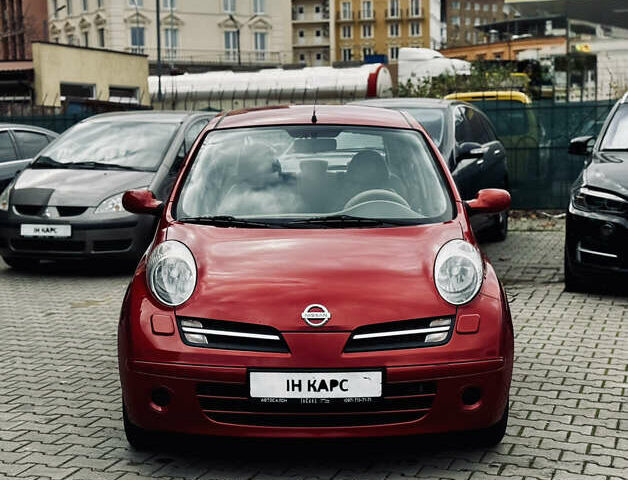 Красный Ниссан Микра, объемом двигателя 1.24 л и пробегом 95 тыс. км за 6700 $, фото 1 на Automoto.ua