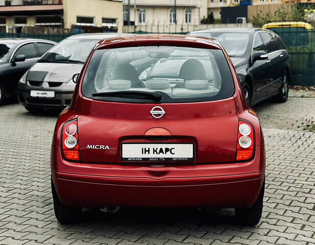 Красный Ниссан Микра, объемом двигателя 1.24 л и пробегом 95 тыс. км за 6700 $, фото 3 на Automoto.ua