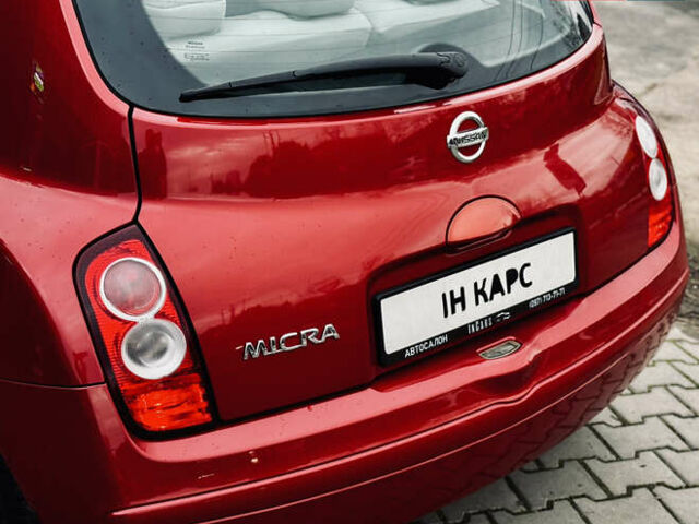 Красный Ниссан Микра, объемом двигателя 1.24 л и пробегом 95 тыс. км за 6700 $, фото 9 на Automoto.ua