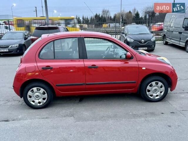 Червоний Ніссан Мікра, об'ємом двигуна 1.2 л та пробігом 98 тис. км за 6300 $, фото 1 на Automoto.ua