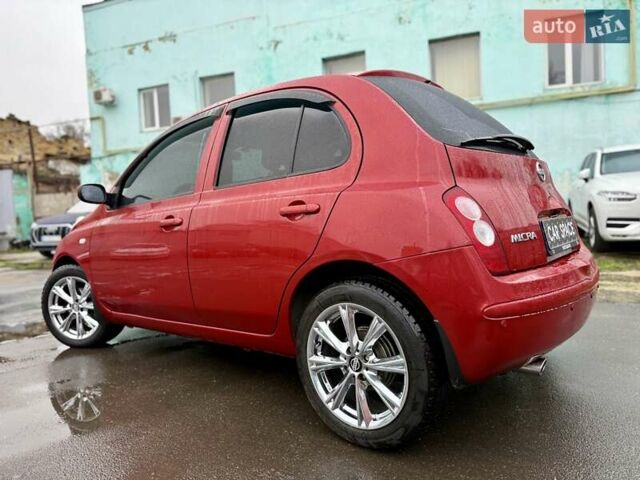 Червоний Ніссан Мікра, об'ємом двигуна 1.4 л та пробігом 121 тис. км за 6350 $, фото 12 на Automoto.ua