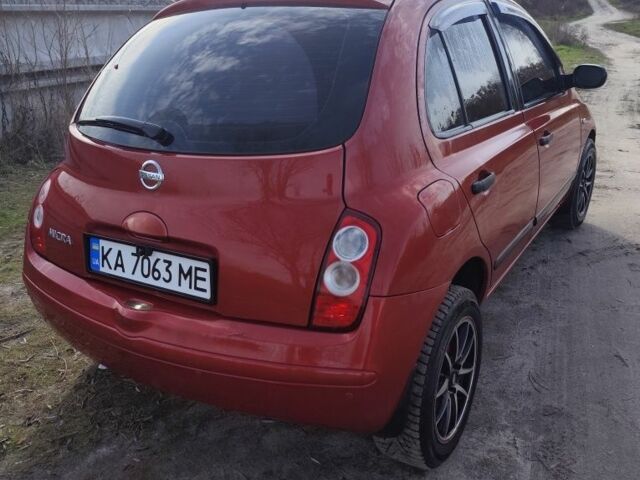 Красный Ниссан Микра, объемом двигателя 1.2 л и пробегом 157 тыс. км за 5650 $, фото 2 на Automoto.ua