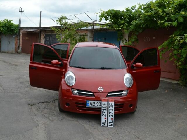 Червоний Ніссан Мікра, об'ємом двигуна 1.2 л та пробігом 137 тис. км за 5650 $, фото 1 на Automoto.ua