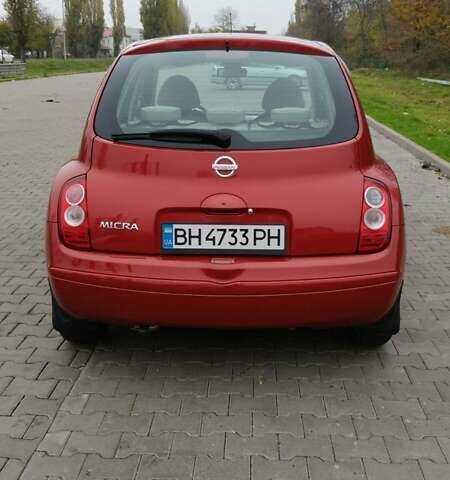 Красный Ниссан Микра, объемом двигателя 1.4 л и пробегом 206 тыс. км за 5400 $, фото 5 на Automoto.ua