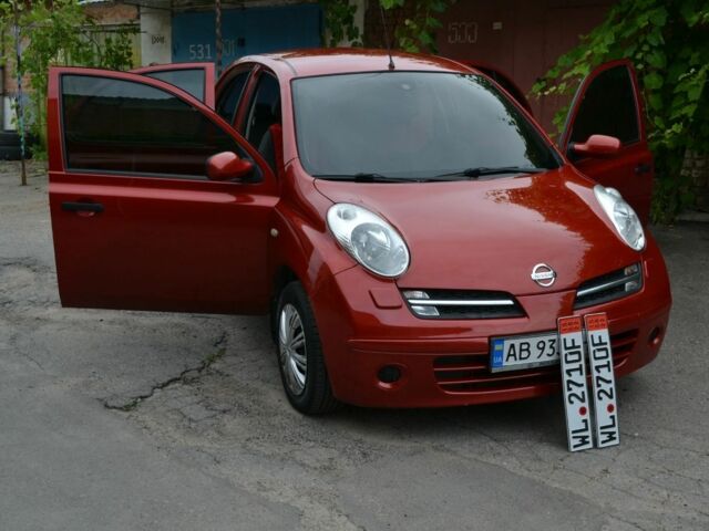 Червоний Ніссан Мікра, об'ємом двигуна 1.2 л та пробігом 137 тис. км за 5650 $, фото 2 на Automoto.ua