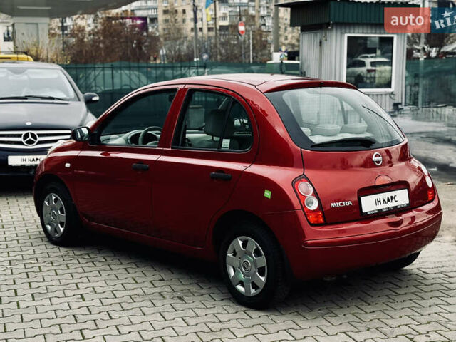Красный Ниссан Микра, объемом двигателя 1.24 л и пробегом 95 тыс. км за 6700 $, фото 2 на Automoto.ua
