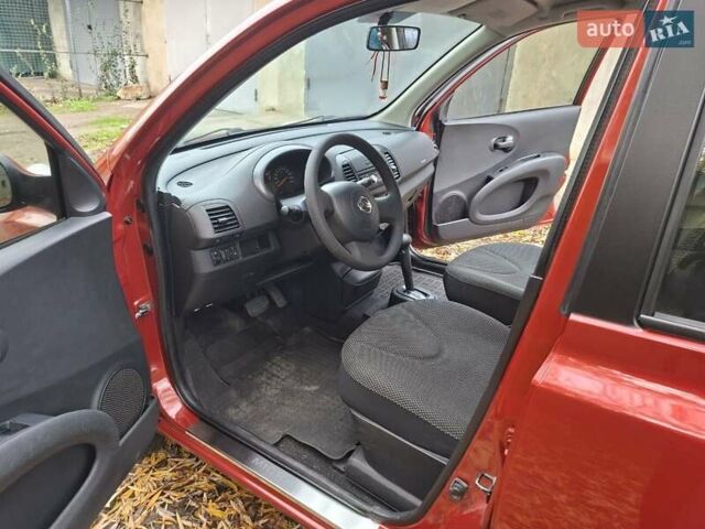 Червоний Ніссан Мікра, об'ємом двигуна 1.24 л та пробігом 74 тис. км за 6200 $, фото 6 на Automoto.ua