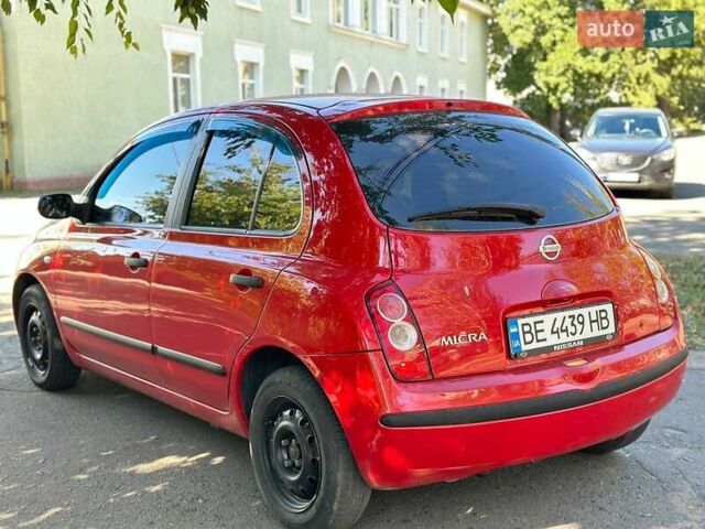 Красный Ниссан Микра, объемом двигателя 1.24 л и пробегом 125 тыс. км за 5700 $, фото 3 на Automoto.ua