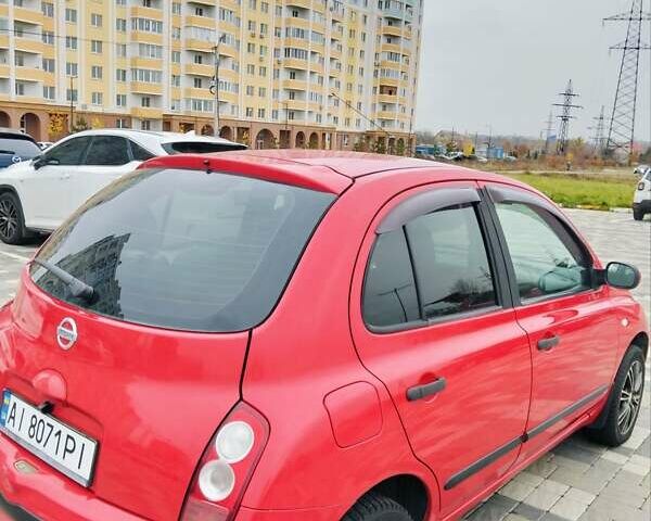 Красный Ниссан Микра, объемом двигателя 1.2 л и пробегом 118 тыс. км за 5500 $, фото 1 на Automoto.ua