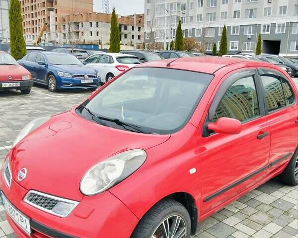 Красный Ниссан Микра, объемом двигателя 1.2 л и пробегом 118 тыс. км за 5500 $, фото 2 на Automoto.ua