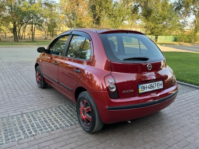 Красный Ниссан Микра, объемом двигателя 1.2 л и пробегом 104 тыс. км за 5200 $, фото 2 на Automoto.ua