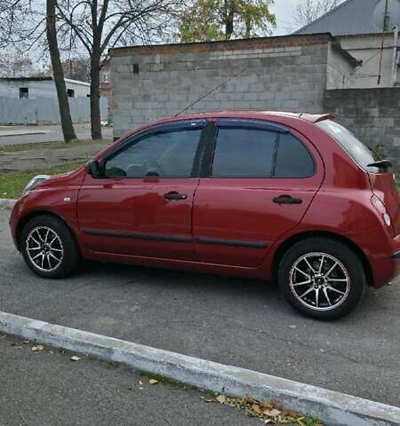 Красный Ниссан Микра, объемом двигателя 1.24 л и пробегом 187 тыс. км за 6500 $, фото 1 на Automoto.ua