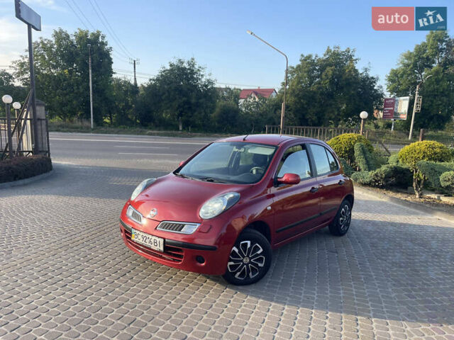 Красный Ниссан Микра, объемом двигателя 1.24 л и пробегом 177 тыс. км за 5400 $, фото 2 на Automoto.ua