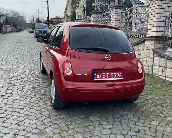 Красный Ниссан Микра, объемом двигателя 1.4 л и пробегом 159 тыс. км за 6500 $, фото 6 на Automoto.ua