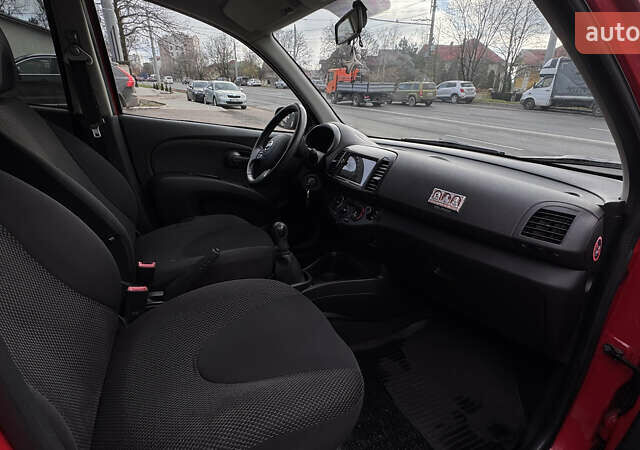 Красный Ниссан Микра, объемом двигателя 1.24 л и пробегом 150 тыс. км за 4200 $, фото 11 на Automoto.ua