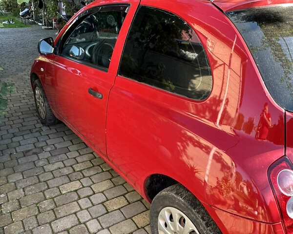 Красный Ниссан Микра, объемом двигателя 1.24 л и пробегом 145 тыс. км за 3500 $, фото 1 на Automoto.ua