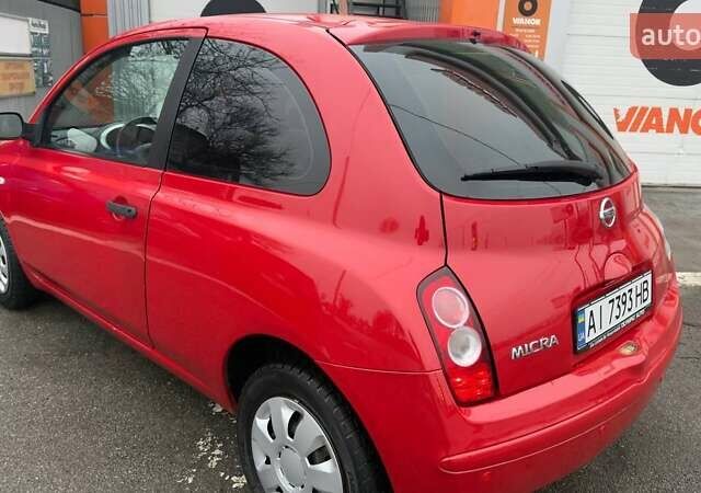 Красный Ниссан Микра, объемом двигателя 1.2 л и пробегом 192 тыс. км за 3900 $, фото 6 на Automoto.ua