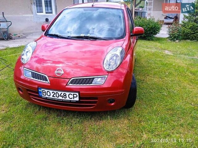 Красный Ниссан Микра, объемом двигателя 1.24 л и пробегом 59 тыс. км за 7100 $, фото 1 на Automoto.ua