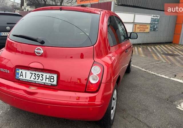 Красный Ниссан Микра, объемом двигателя 1.2 л и пробегом 192 тыс. км за 3900 $, фото 3 на Automoto.ua