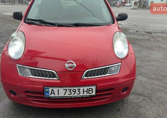 Красный Ниссан Микра, объемом двигателя 1.2 л и пробегом 192 тыс. км за 3900 $, фото 1 на Automoto.ua