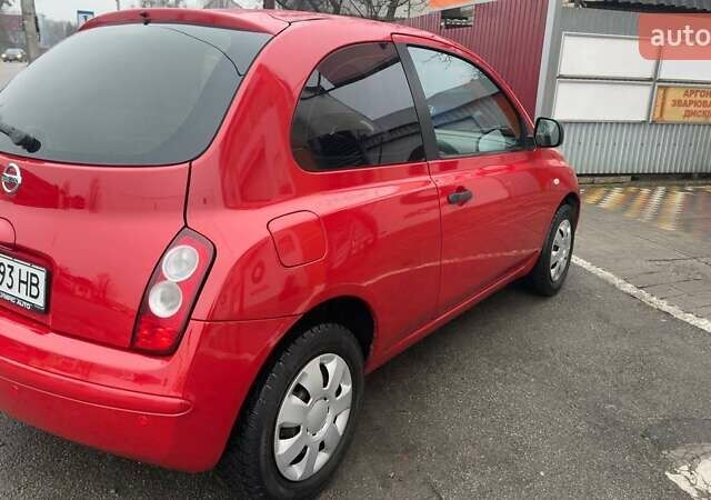 Красный Ниссан Микра, объемом двигателя 1.2 л и пробегом 192 тыс. км за 3900 $, фото 2 на Automoto.ua
