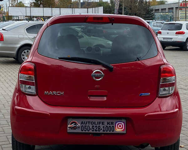 Красный Ниссан Микра, объемом двигателя 1.2 л и пробегом 89 тыс. км за 7500 $, фото 4 на Automoto.ua