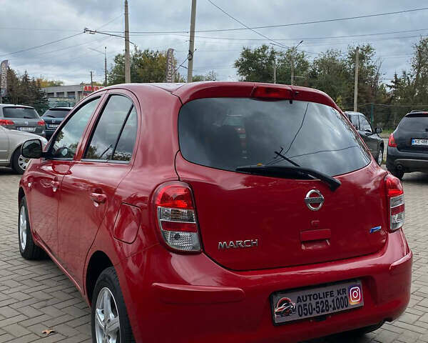 Красный Ниссан Микра, объемом двигателя 1.2 л и пробегом 89 тыс. км за 7500 $, фото 5 на Automoto.ua