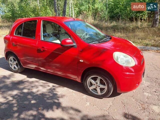 Красный Ниссан Микра, объемом двигателя 1.2 л и пробегом 88 тыс. км за 6900 $, фото 3 на Automoto.ua
