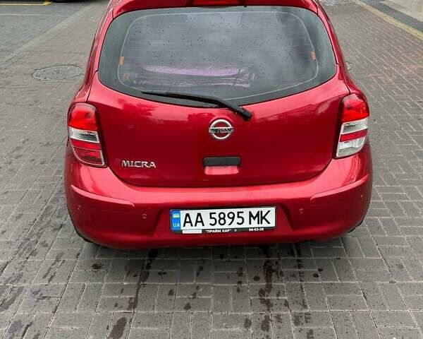 Красный Ниссан Микра, объемом двигателя 1.2 л и пробегом 84 тыс. км за 9500 $, фото 1 на Automoto.ua