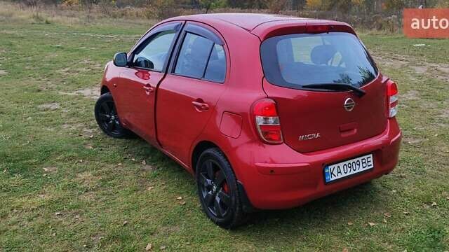 Красный Ниссан Микра, объемом двигателя 1.2 л и пробегом 49 тыс. км за 9400 $, фото 1 на Automoto.ua