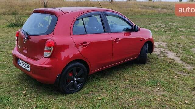 Красный Ниссан Микра, объемом двигателя 1.2 л и пробегом 49 тыс. км за 9400 $, фото 2 на Automoto.ua