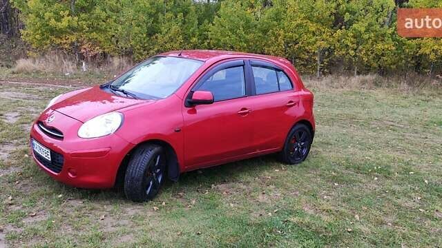 Красный Ниссан Микра, объемом двигателя 1.2 л и пробегом 49 тыс. км за 9400 $, фото 8 на Automoto.ua