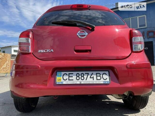 Красный Ниссан Микра, объемом двигателя 1.24 л и пробегом 25 тыс. км за 9800 $, фото 1 на Automoto.ua
