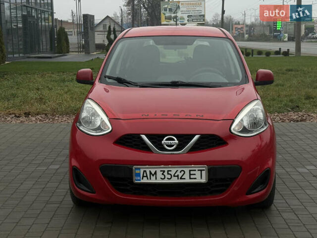 Красный Ниссан Микра, объемом двигателя 1.6 л и пробегом 206 тыс. км за 8200 $, фото 1 на Automoto.ua