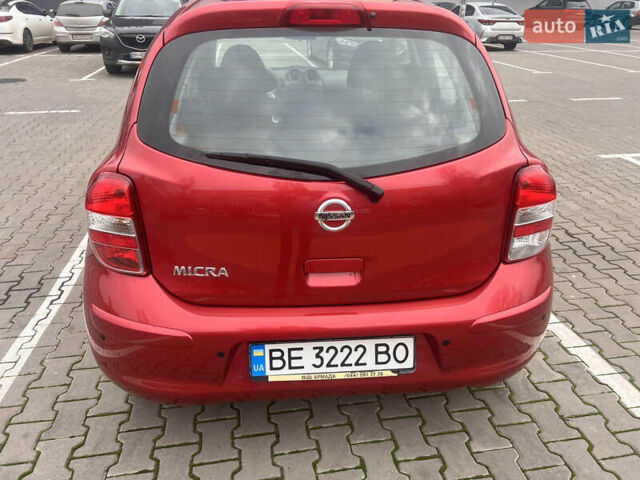 Красный Ниссан Микра, объемом двигателя 1.2 л и пробегом 118 тыс. км за 8950 $, фото 4 на Automoto.ua