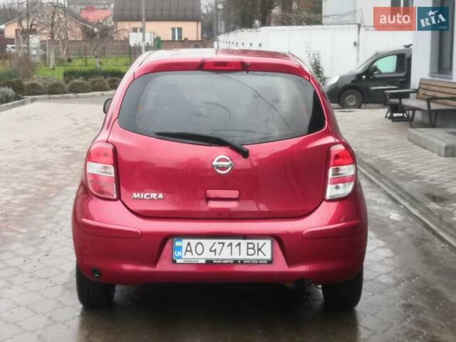 Красный Ниссан Микра, объемом двигателя 1.2 л и пробегом 94 тыс. км за 7500 $, фото 4 на Automoto.ua