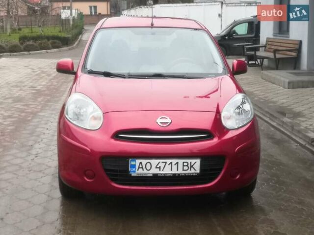 Красный Ниссан Микра, объемом двигателя 1.2 л и пробегом 94 тыс. км за 7500 $, фото 1 на Automoto.ua