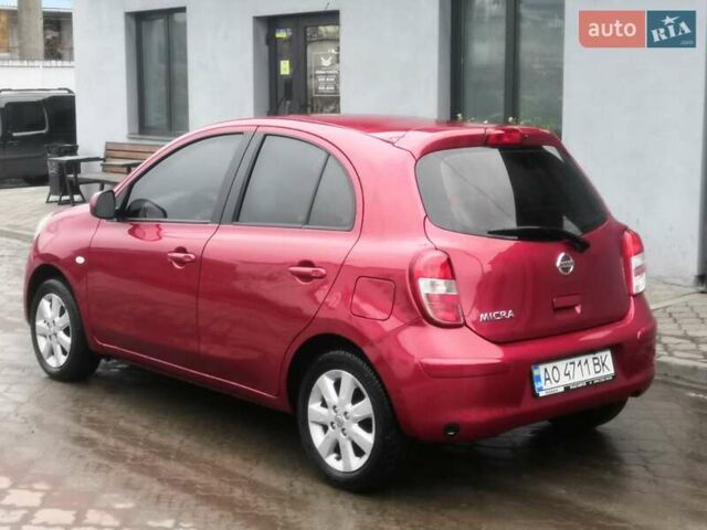 Красный Ниссан Микра, объемом двигателя 1.2 л и пробегом 94 тыс. км за 7500 $, фото 5 на Automoto.ua