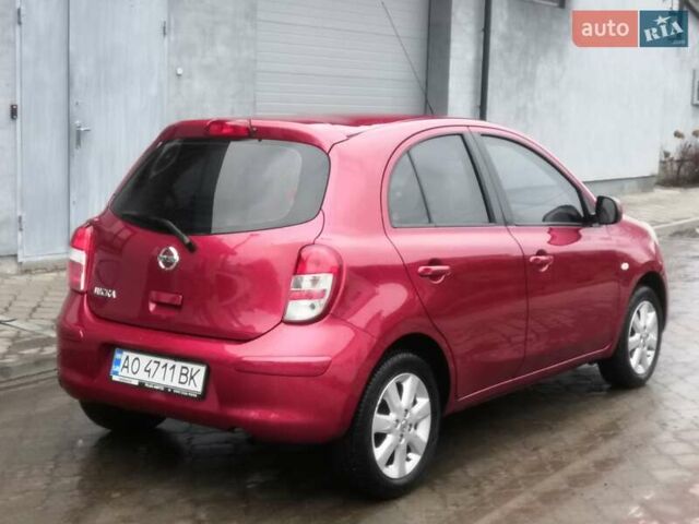 Красный Ниссан Микра, объемом двигателя 1.2 л и пробегом 94 тыс. км за 7500 $, фото 3 на Automoto.ua