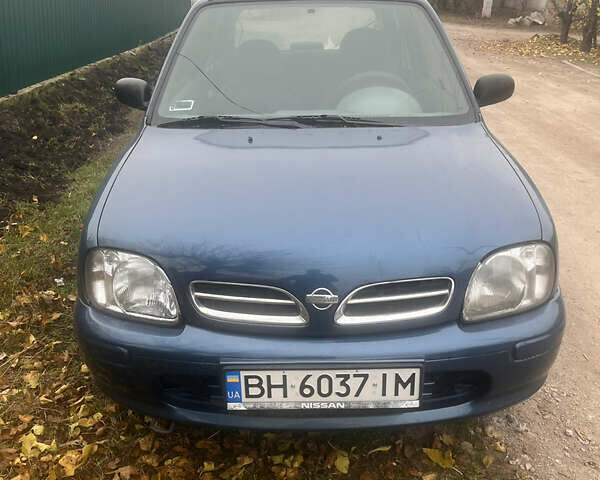 Синий Ниссан Микра, объемом двигателя 1 л и пробегом 150 тыс. км за 1500 $, фото 1 на Automoto.ua