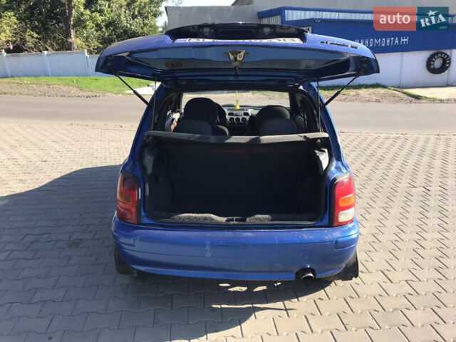 Синий Ниссан Микра, объемом двигателя 1 л и пробегом 184 тыс. км за 1200 $, фото 3 на Automoto.ua